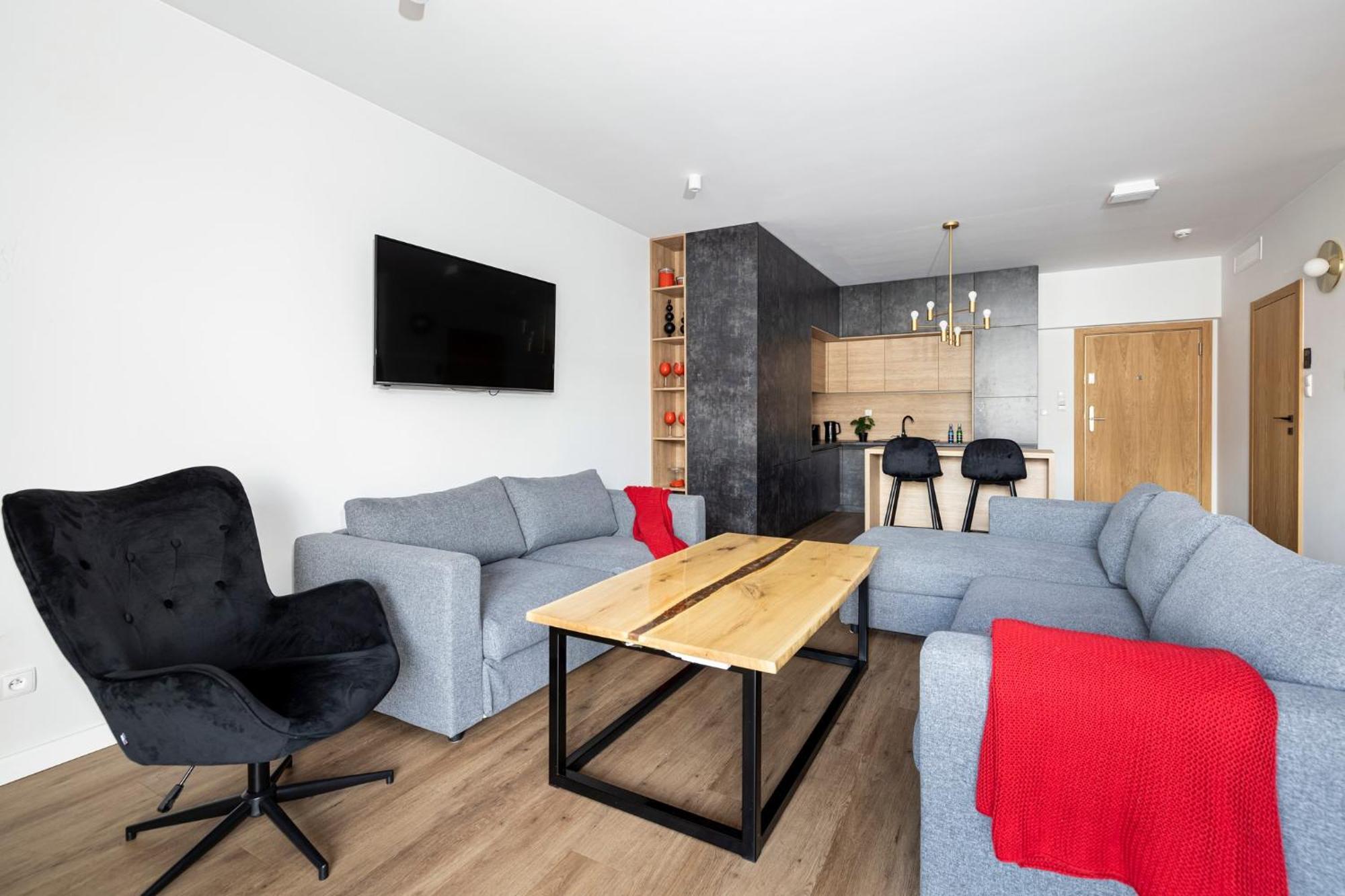 Rent Like Home - Apartamenty W Deo Plaza グダニスク 部屋 写真